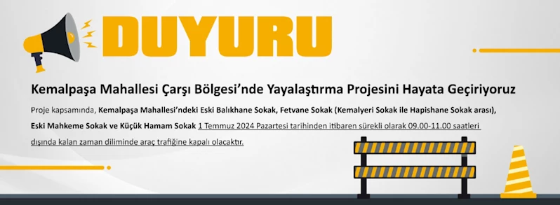 Kemalpaşa Mahallesi Çarşı Bölgesi