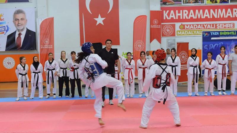 Yaz Spor Okulları Görsel Şölenle Başladı