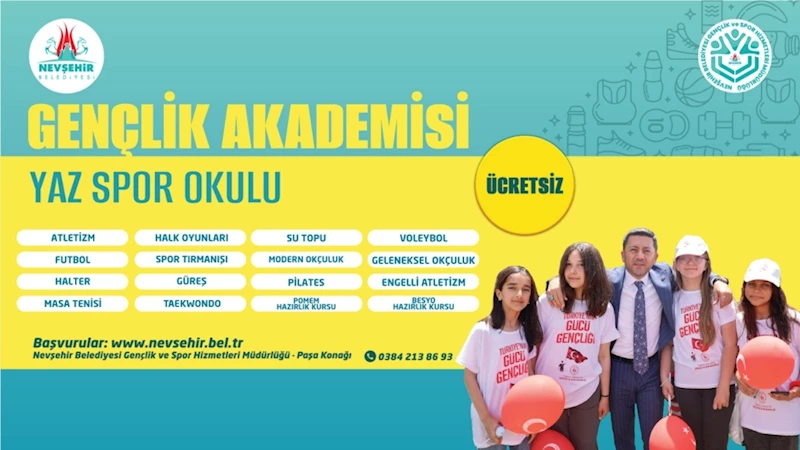 Yaz Spor Okulları İçin Kayıt Süresi Uzatıldı