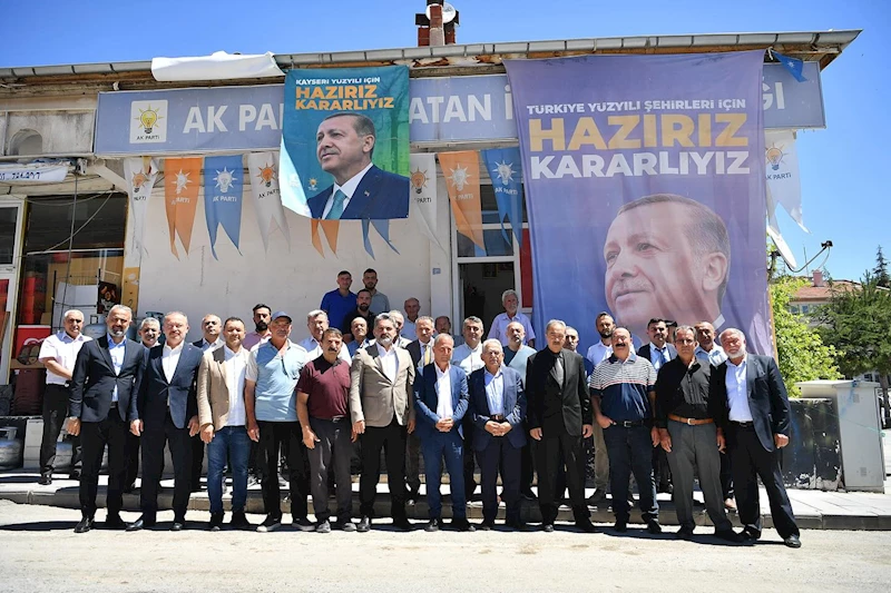 Başkan Büyükkılıç’tan Cumhur İttifakı 3 İlçeye Ziyaret
