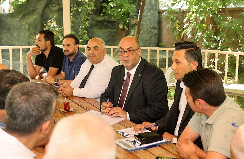 VATANDAŞLARIMIZLA İSTİŞARE EDEREK SORUNLARI YERİNDE ÇÖZÜYORUZ