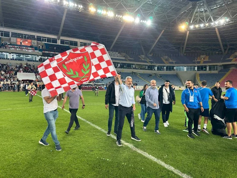 BAŞKAN ÖNTÜRK’TEN HATAYSPORUN YENİ BAŞKANI LEVENT MISTIKOĞLU’NA KUTLAMA MESAJI