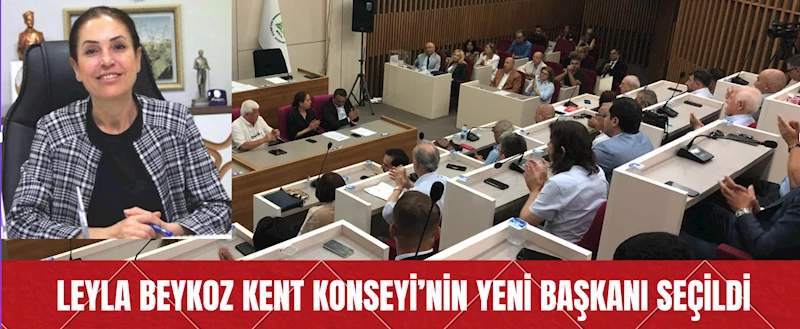 Kent Konseyi’nin yeni Başkanı Leyla Beykoz