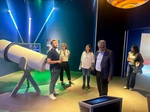 Eş Başkan Bucak, Konya Bilim Merkezini inceledi
