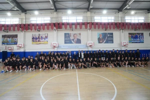 BAŞKAN YILDIRIM’DAN SPOR LİSESİ’NE HAZIRLANAN ÖĞRENCİLERE MORAL ZİYARETİ