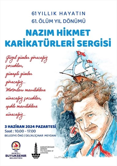 Büyükşehir’den usta şair ve yazar Nazım Hikmet’e vefa