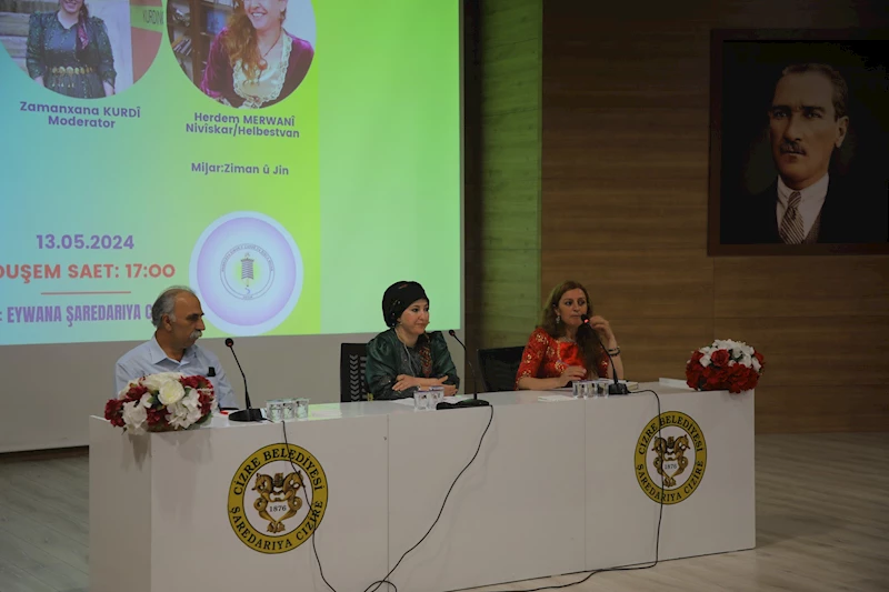 10. Cizre Dil, Kültür ve Sanat Festivali’nin 2. Gününde Şair- Yazar Faysal Özdemir ve Herdem Merwani’nin Panel programı ile devam etti.