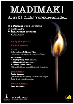 Büyükşehir Sivas’ta katledilen aydınları anacak