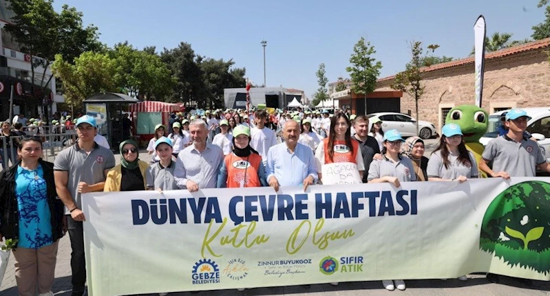 Gebze’de ‘Çevreni Koru Geleceğe Hayat Ver’ Şenliği