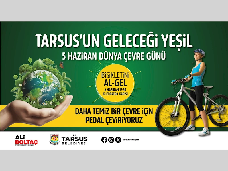 DAHA TEMİZ BİR ÇEVRE İÇİN PEDAL ÇEVİRİYORUZ