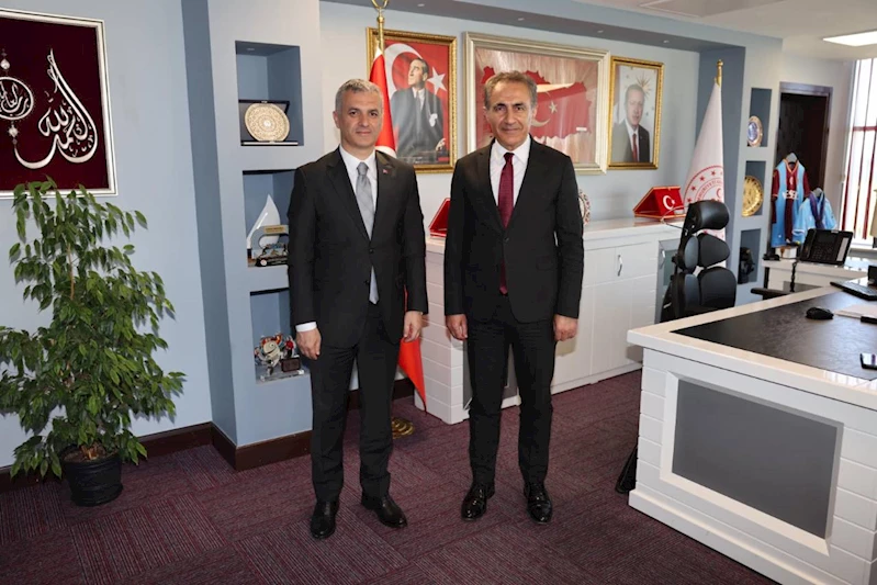 BAŞKANIMIZ TRABZON GENÇLİK VE SPOR İL MÜDÜRÜMÜZÜ MAKAMINDA ZİYARET ETTİ