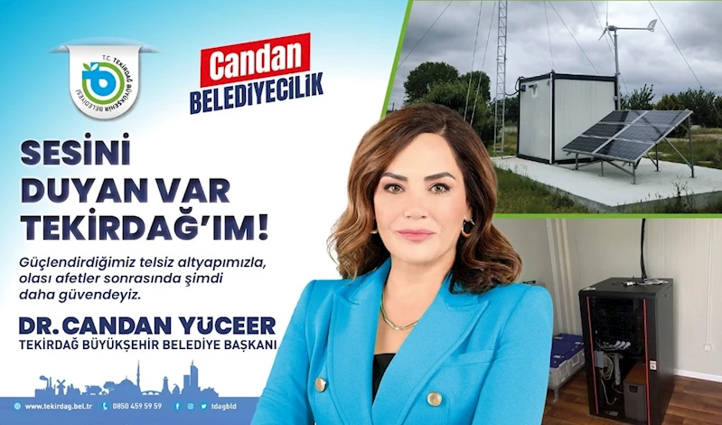 BÜYÜKŞEHİR, TELSİZ ALTYAPISINI GÜÇLENDİRİYOR
