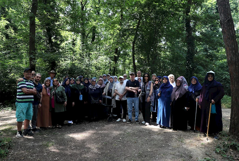 Yaşlılar Büyükşehir YADEM’le yeşilin tonları arasında gezintiye çıktı