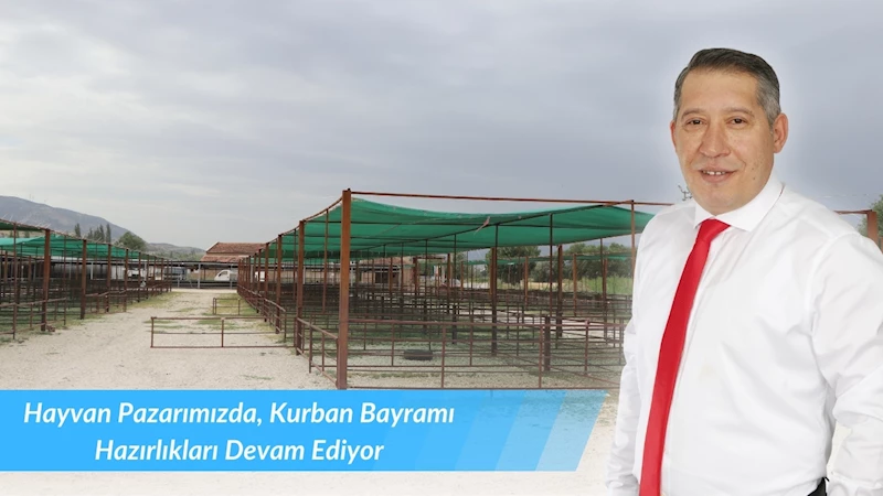 Hayvan Pazarımızda, Kurban Bayramı Hazırlıkları Devam Ediyor.