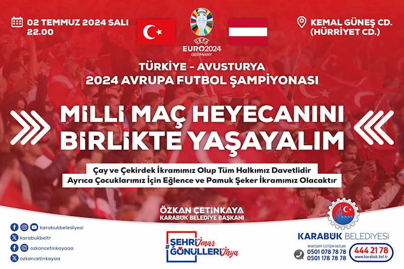 Milli Maç Heyecanını Birlikte Yaşayalım