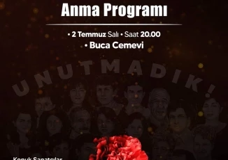 Buca’da Madımak anması