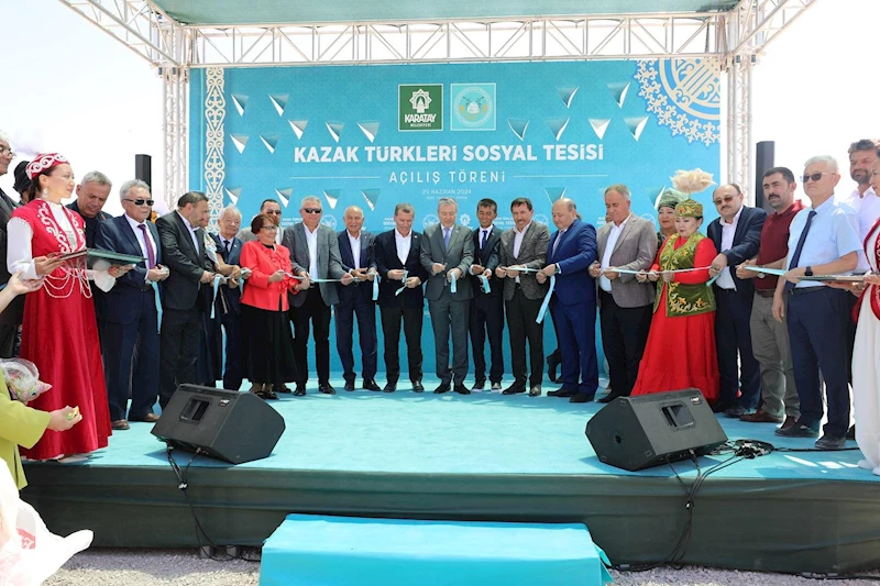 İSMİL KAZAK TÜRKLERİ SOSYAL TESİSİ AÇILDI
