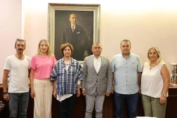 DİSK’TEN BAŞKAN ÜNLÜCE’YE ZİYARET