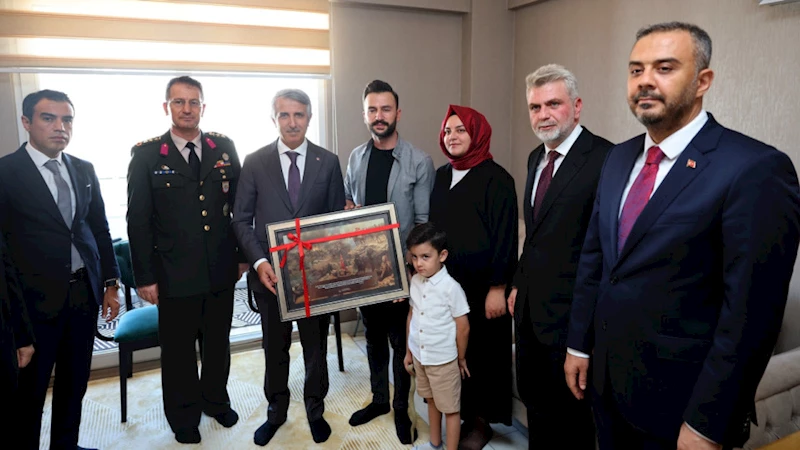 Başkan Görgel, 15 Temmuz Gazilerini Ziyaret Etti