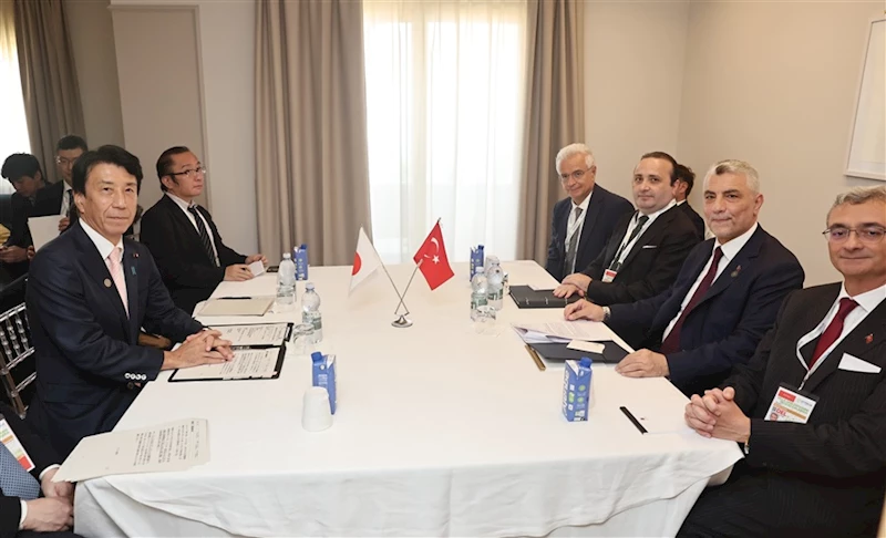 Ticaret Bakanı Bolat, Japonya Ekonomi, Ticaret ve Sanayi Bakanı Saito ile Görüştü