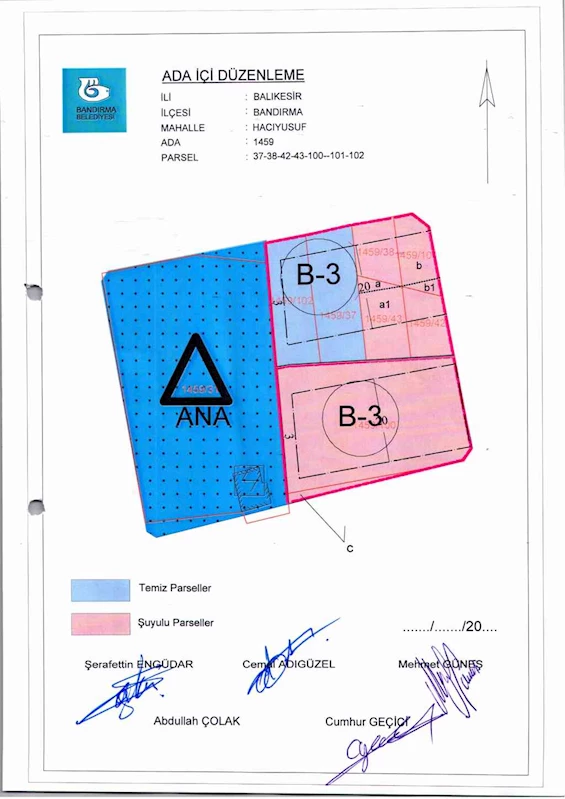Hacıyusuf Mahallesi 1459 Ada İçi Düzenlemesi