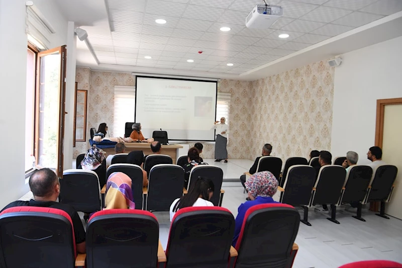 MUŞ BELEDİYESİ PERSONELLERİNE İLK YARDIM EĞİTİMİ