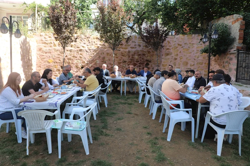 BASIN TEMSİLCİLERİ İLE BİR ARAYA GELDİK