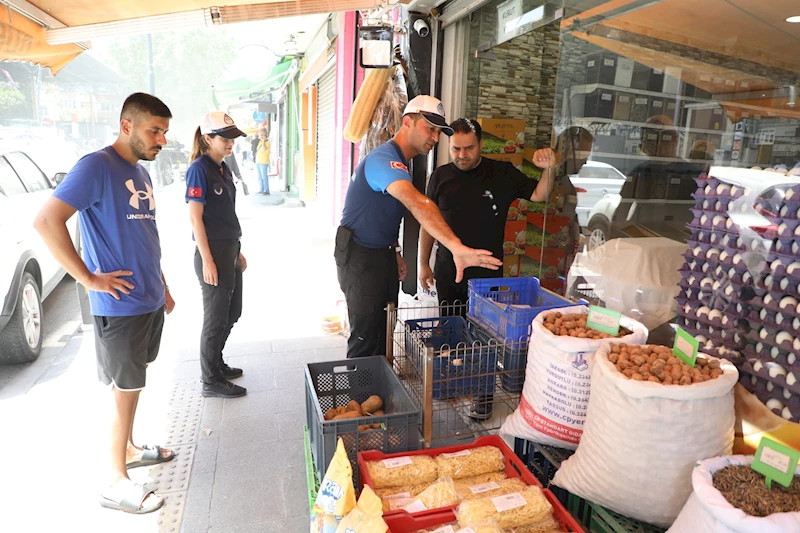 Vatandaşların huzuru ve güvenliği için zabıta denetimi