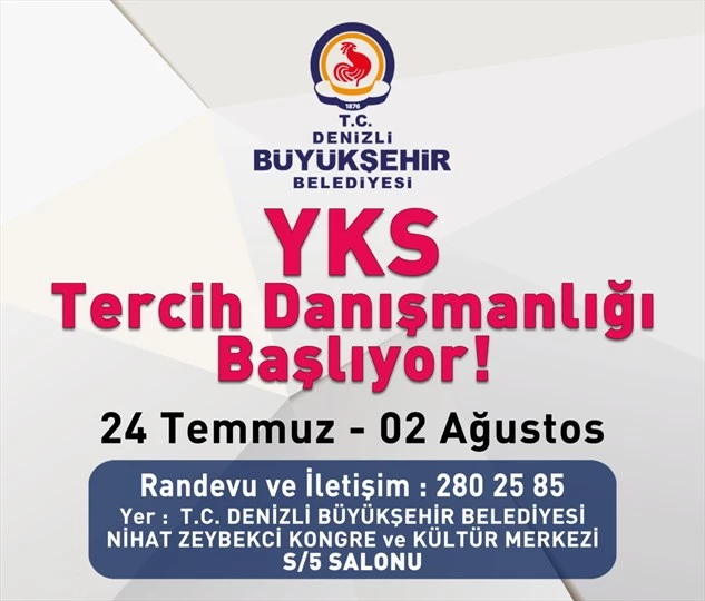Büyükşehir’den ücretsiz YKS Tercih Danışmanlığı