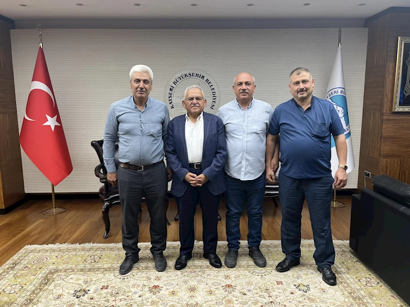 Başkan Büyükkılıç’a Hurdacılar Kooperatifi’nden Ziyaret