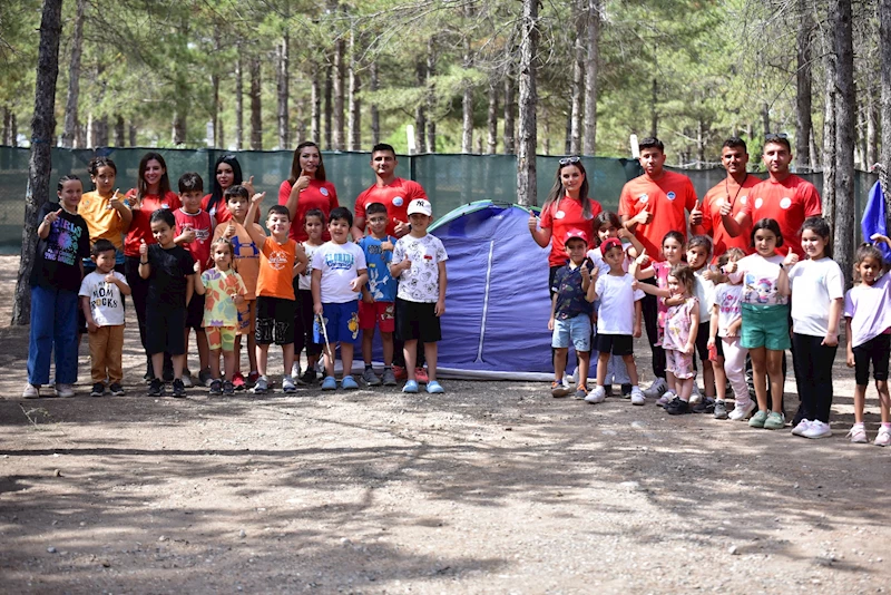 Büyükşehir’in Doğa Kampı, Çocukların Vazgeçilmezi Oluyor