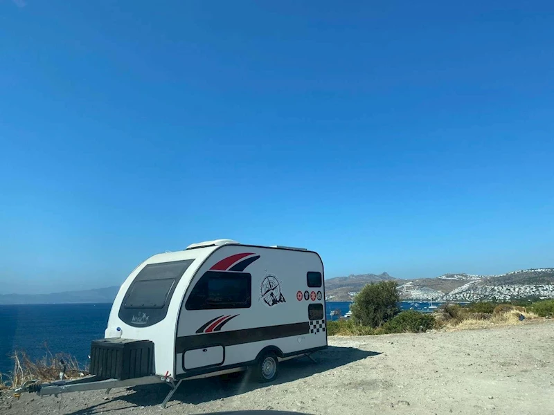 BELEDİYEDEN KARAVAN VE ÇADIRLARA YÖNELİK DENETİM