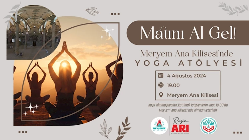 Meryem Ana Kilisesi’nde Yoga Etkinliği Yapılacak