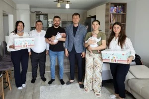 ÇAKIR AİLESİ’NE HOŞ GELDİN BEBEK ZİYARETİ