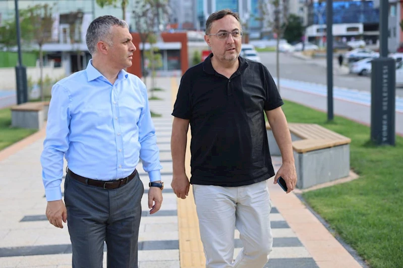 BAŞKANIMIZ PARK VE YEŞİL ALANLARIMIZDA İNCELEMELERDE BULUNDU