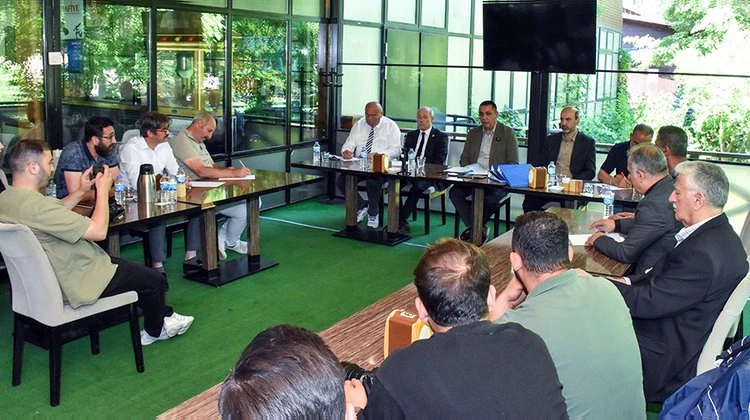BAŞKANIMIZ, SEMA DOĞAN YAŞAM ALANINDA BASIN MENSUPLARIYLA BİR ARAYA GELDİ