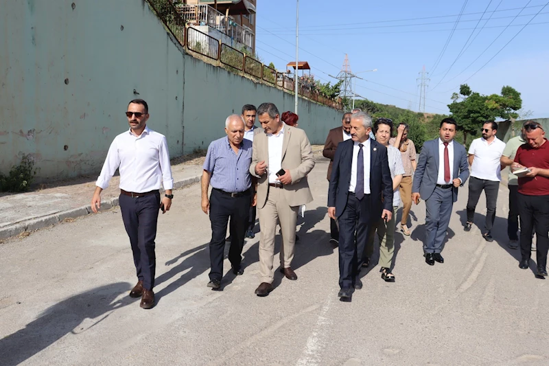 İZMİT BELEDİYESİ VE ALİKAHYA MUHTARLARI BULUŞTU