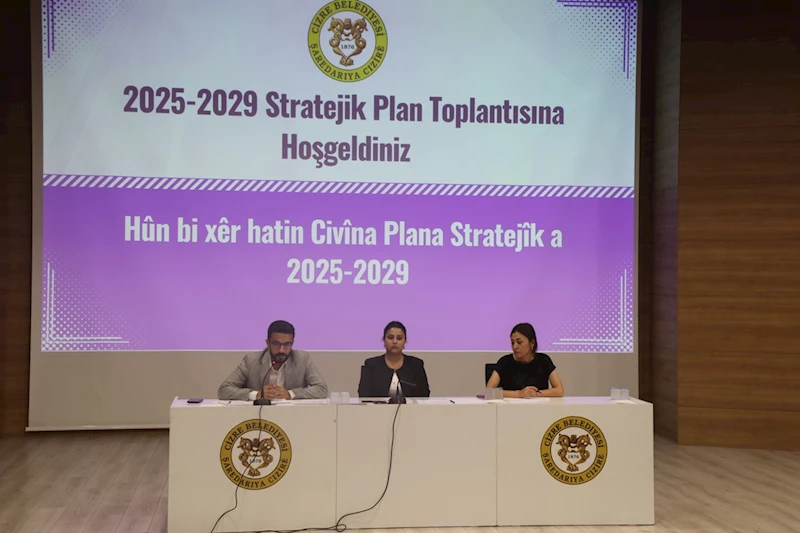 5 yıllık stratejik plan toplantılarına muhtarlarla başlandı