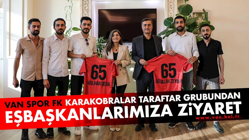 Van Spor FK Karakobralar Taraftar Grubundan Eşbaşkanlarımıza Ziyaret