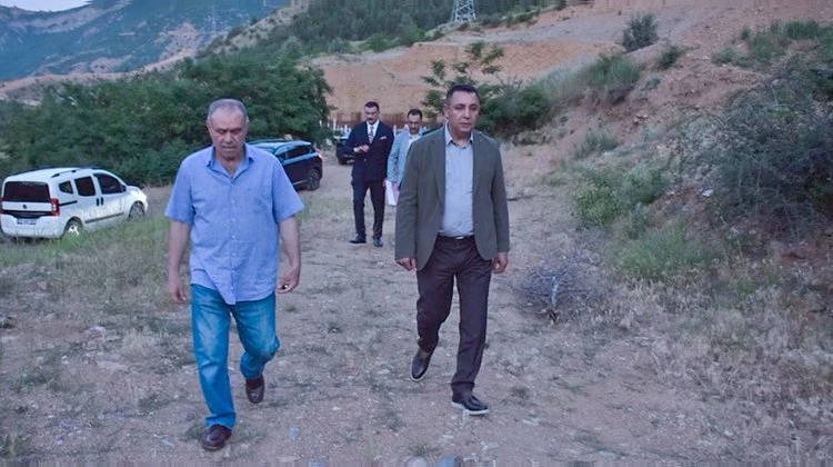 BAŞKANIMIZ, BELEDİYEMİZE HARFİYAT DÖKÜM SAHALARI İÇİN TESPİT ÇALIŞMALARINDA BULUNDU