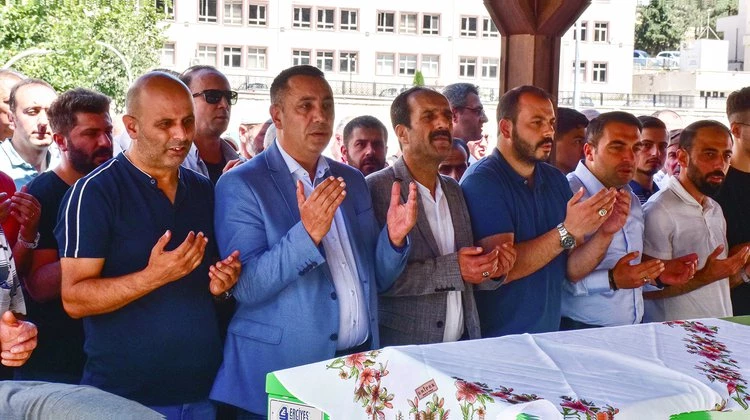 BAŞKANIMIZ, ŞÖHRET YILDIZ’IN CENAZE TÖRENİNE KATILDI