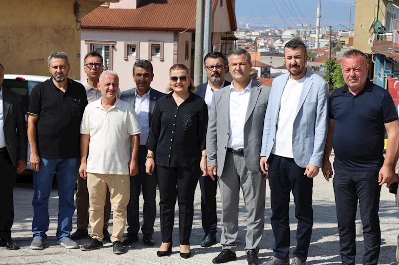 BAŞKAN HÜRRİYET SÖZÜNÜ TUTTU, TAVŞANTEPE CADDESİ 15 GÜNDE YENİLENDİ