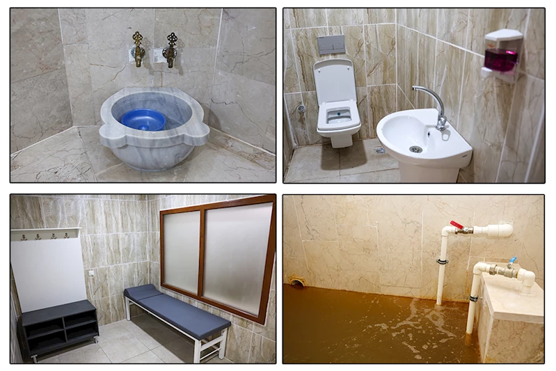 SICAK ÇERMİK’TE YENİ AİLE BANYOLARI HİZMETE GİRDİ…