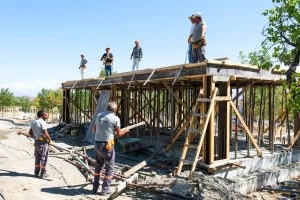 Esentepe 2. Etap rekreasyon alanında çalışmalar hızla devam ediyor.