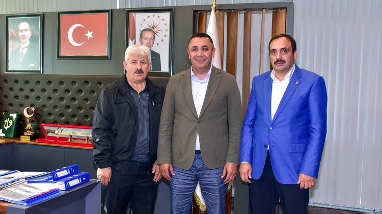 HAK-İŞ TRABZON ŞUBE BAŞKANINDAN, BAŞKANIMIZA ZİYARET