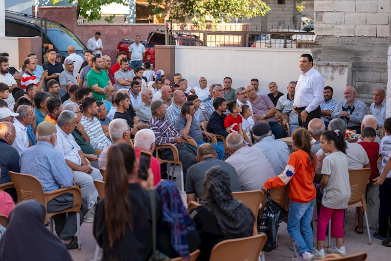 ÖĞÜMSÖĞÜT SAKİNLERİNDEN YILMAZ’A YOĞUN İLGİ