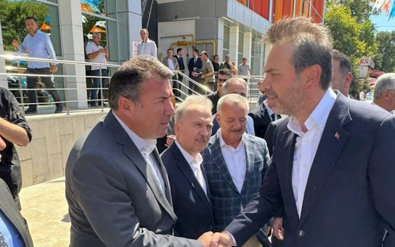 Enerji ve Tabii Kaynaklar Bakanımız Alparslan Bayraktar Zonguldak’ta Belediye Başkanımız Özcan Ulupınar, Enerji ve Tabii Kaynaklar Bakanımız Sayın Alparslan Bayraktar ile AK Parti’nin İl Danışma Kurulu Toplantısında bir araya geldi.