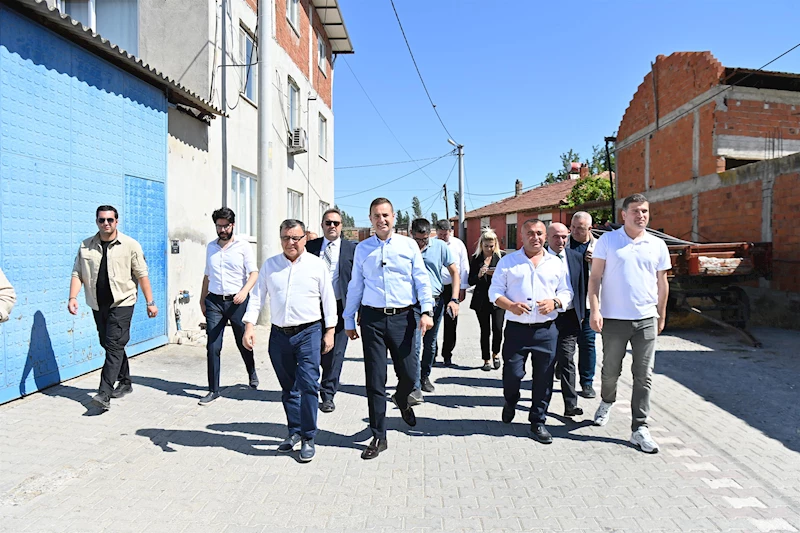 Başkan Akın, aralarında husumet bulunan aileleri barıştırdı