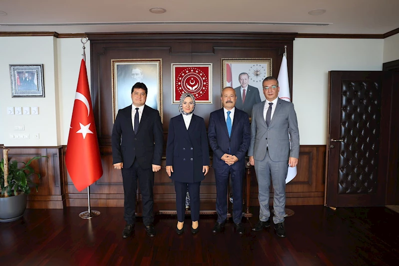 Aile ve Sosyal Hizmetler Bakanına Ziyaret: Bolvadin’e Huzurevi Yapılıyor