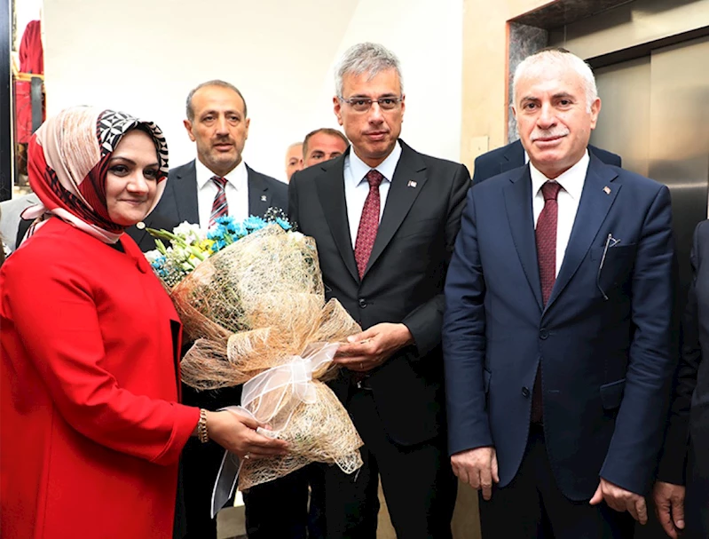 SAĞLIK BAKANI MEMİŞOĞLU’NDAN BELEDİYEMİZE ZİYARET